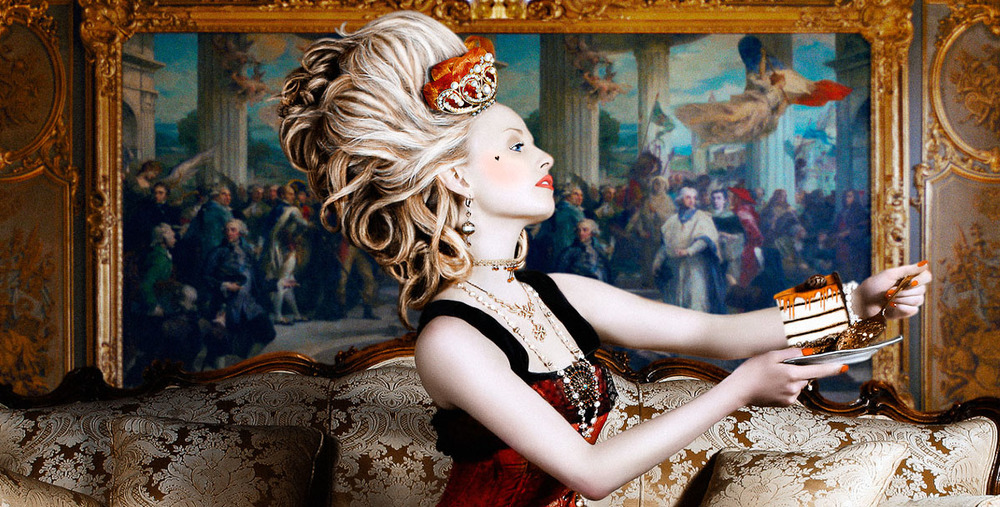 Detail - Marie Antoinette - Alexia Sinclair - 2005