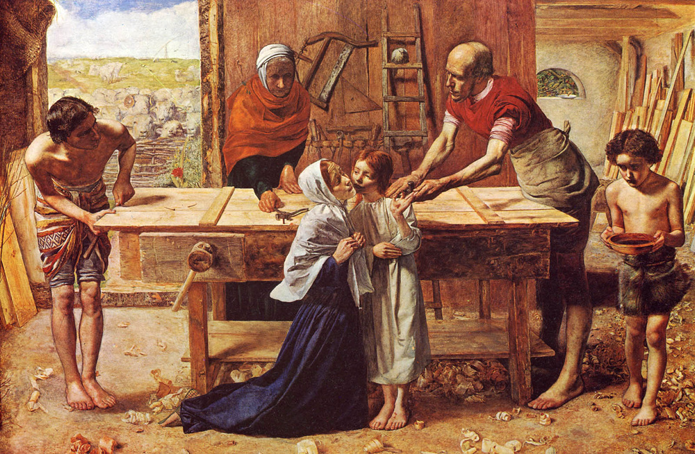 Christ in the house of his parents - John Everett Millais